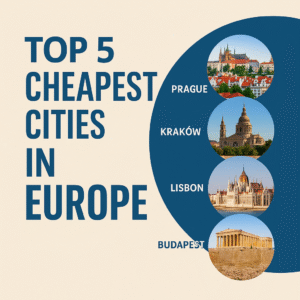 Prague winter view – cheap winter destinations in Europe